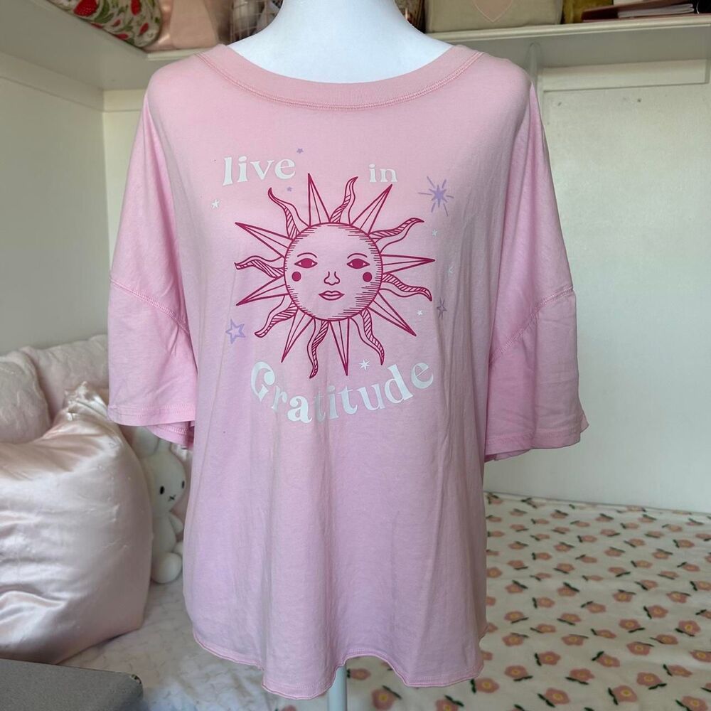 Joyspun Women's Pink Crop-top